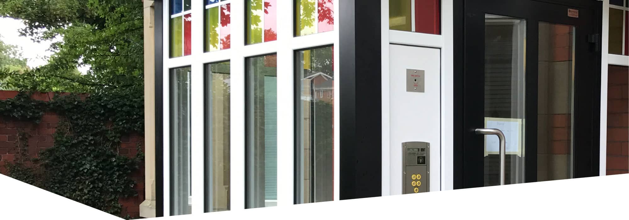 Aluminium Door at Wrexham property